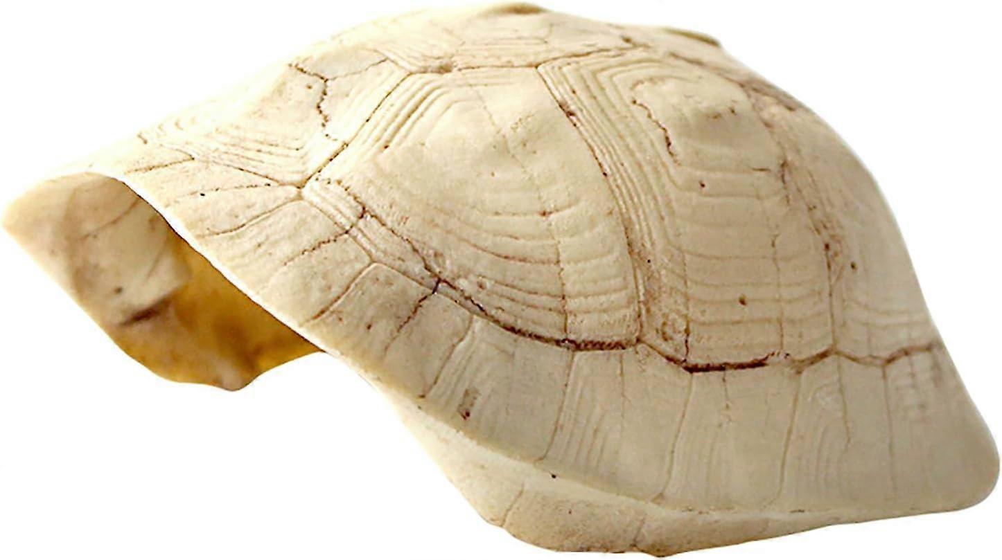 Turtle Shell Reptile Shelter Terrarium with Hide and Seek Caves Resin Climbing Platform