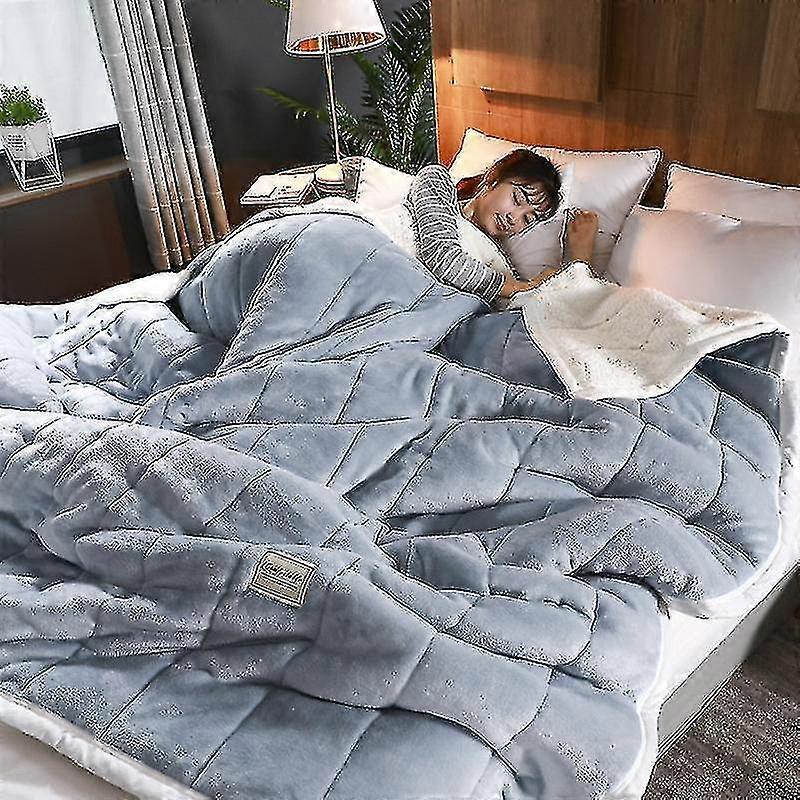 Fleece Blankets And Throws Adult Thick Warm Winter Blankets Home
