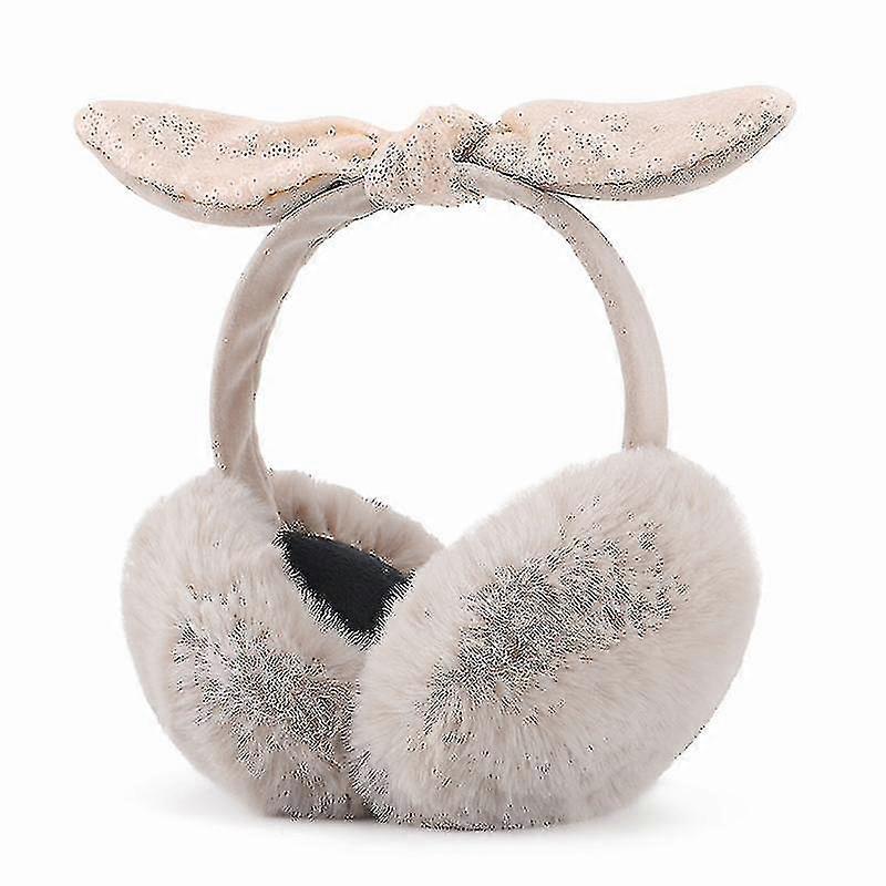Orejeras de felpa unisex desmontables Calentadores de orejeras de invierno Orejeras T