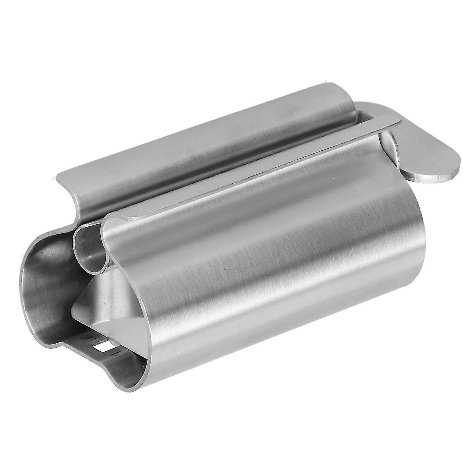Stainless Steel Toothpaste Tube Squeezer Dispenser Holder Stand for Bathroom Use - Large