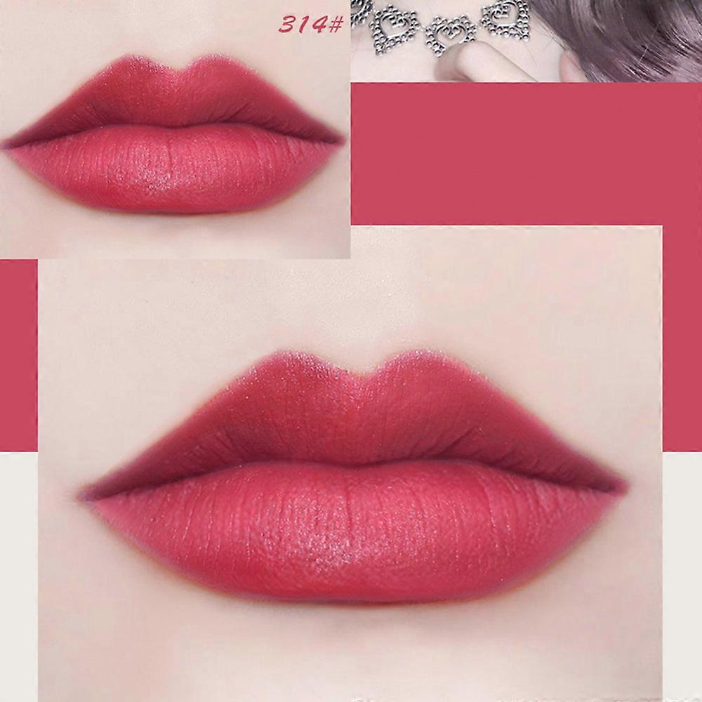 Lipstick Matte Lip Glaze Non-stick Cup Lasting Easy to Color Lip Gloss Liquid