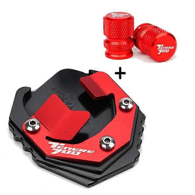 עבור ימאהה טנרה 700 2019 2020 2021 2022 2023 אביזרים לאופנוע מעמד קיקסטנד הארכת רגל מעמד צד כרית הגדלה Tenere700