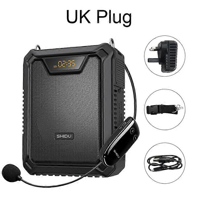 Voice Amplifier With Wireless Microphone For Teachers Waterproof Bluetooth Speaker M808 Audio Components
