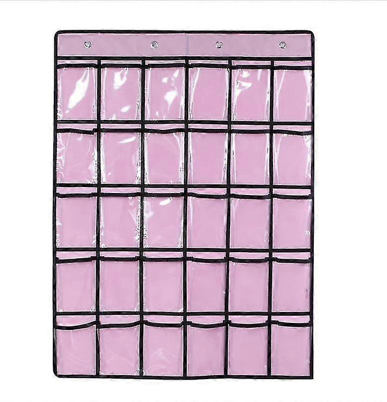 Pocket Chart For Cell Phones Calculators, 9/20/30/36 Clear Pockets