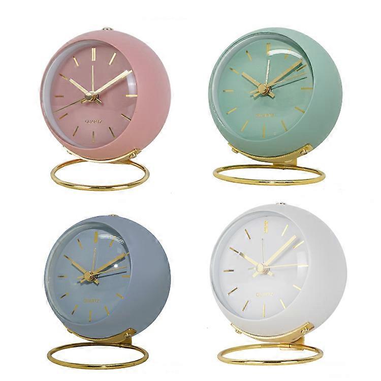 Children's alarm clock desktop bedside student mute luminous pointer clock creative electronic table clock