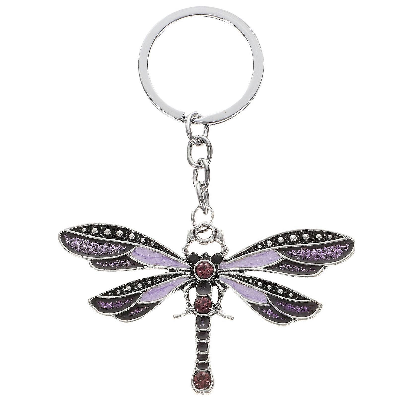 Dragonfly Key Chain Animal Keychain Crerative Rucsac Charm Car Key Chain pentru femei