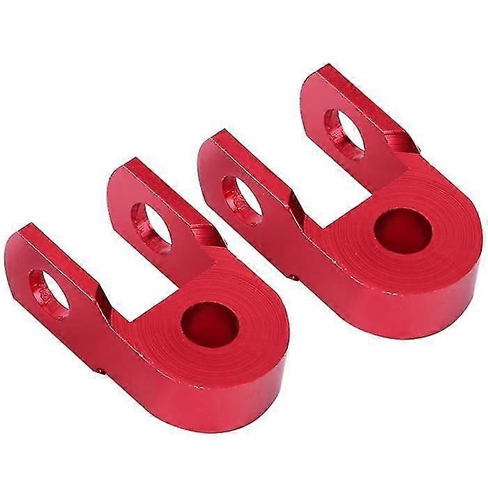 Shock Riser Universal 2pcs Motorcycle Rear Shock Absorber Riser Height Extension Auto Interior