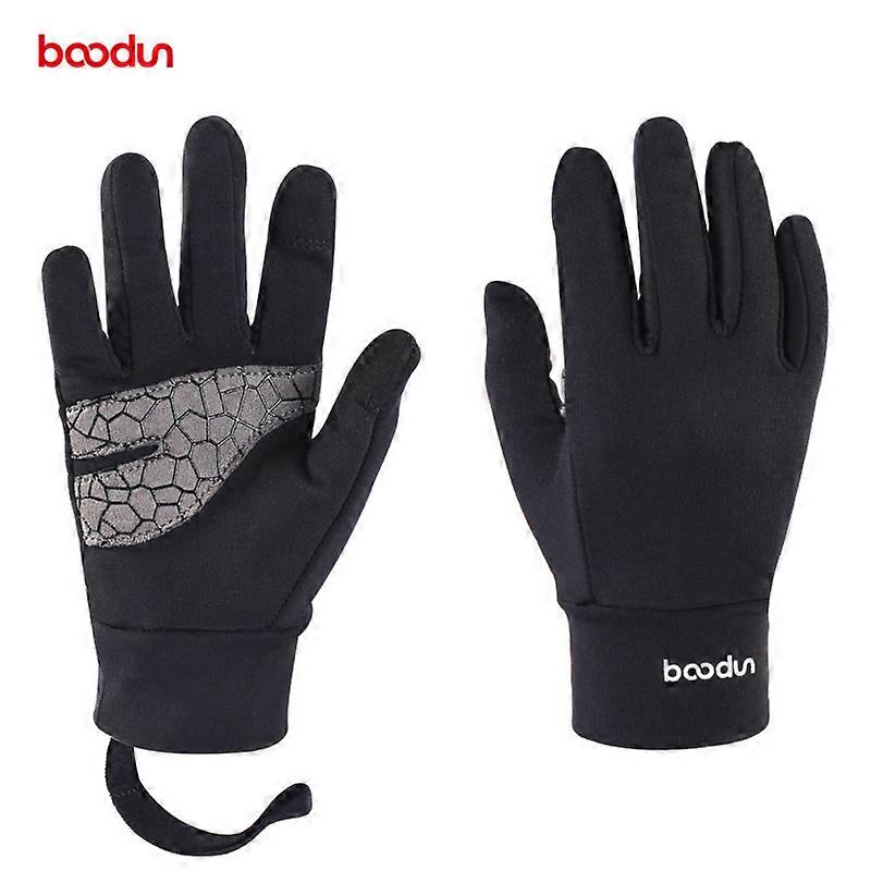 BOODUN 4-12 Years Kids Winter Cycling Gloves Full Finger Thermal
