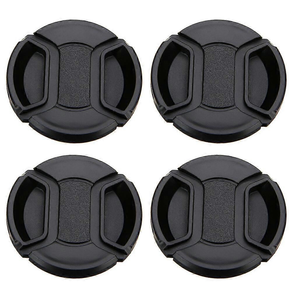 4 Pcs Lens Cover Replacement 62mm Dustproof Splashproof Camera Lens Casing