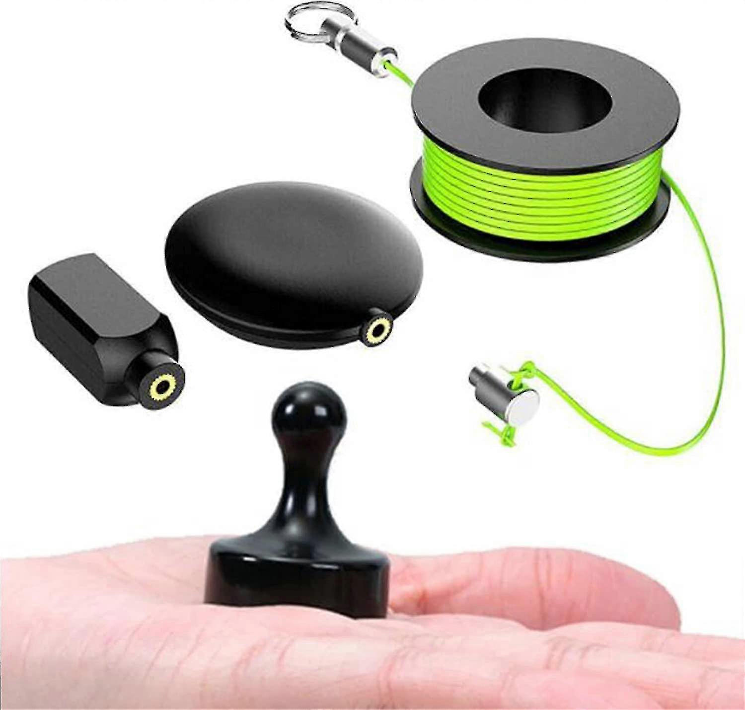 Proeasy To Use Magnetic Cable Puller For Electrical/fiber Optic Cables  Lightweight Electrician's Kit Using Simple Magnet