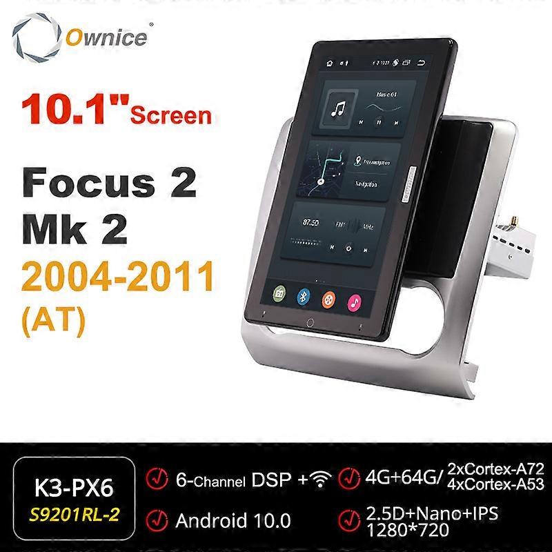 Tesla style Auto Rotatable 1920*1080 13.3" Android 10.0 Car Multimedia For Ford Focus 2 Mk 2 2004-2011 GPS navigation Car Radio