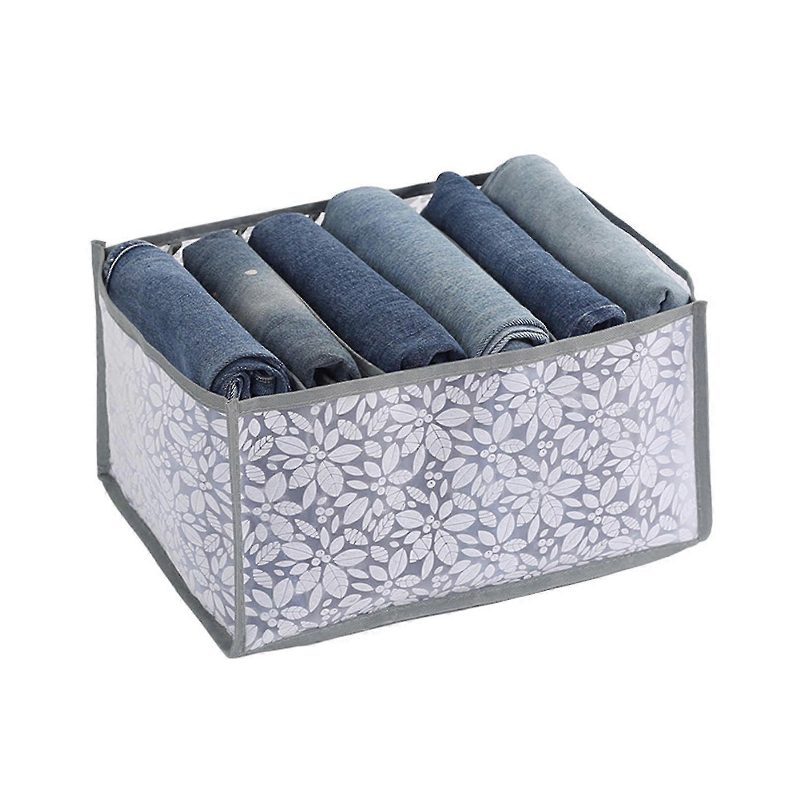 Underwear Storage Box Foldable Fabric Material Box For Household Flat Dormitory