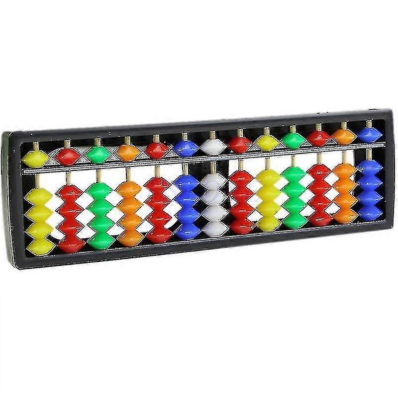 Draagbare Rekenkunde Soroban W / Kleurrijke Kralen Wiskunde Bereken Gereedschap Abacus