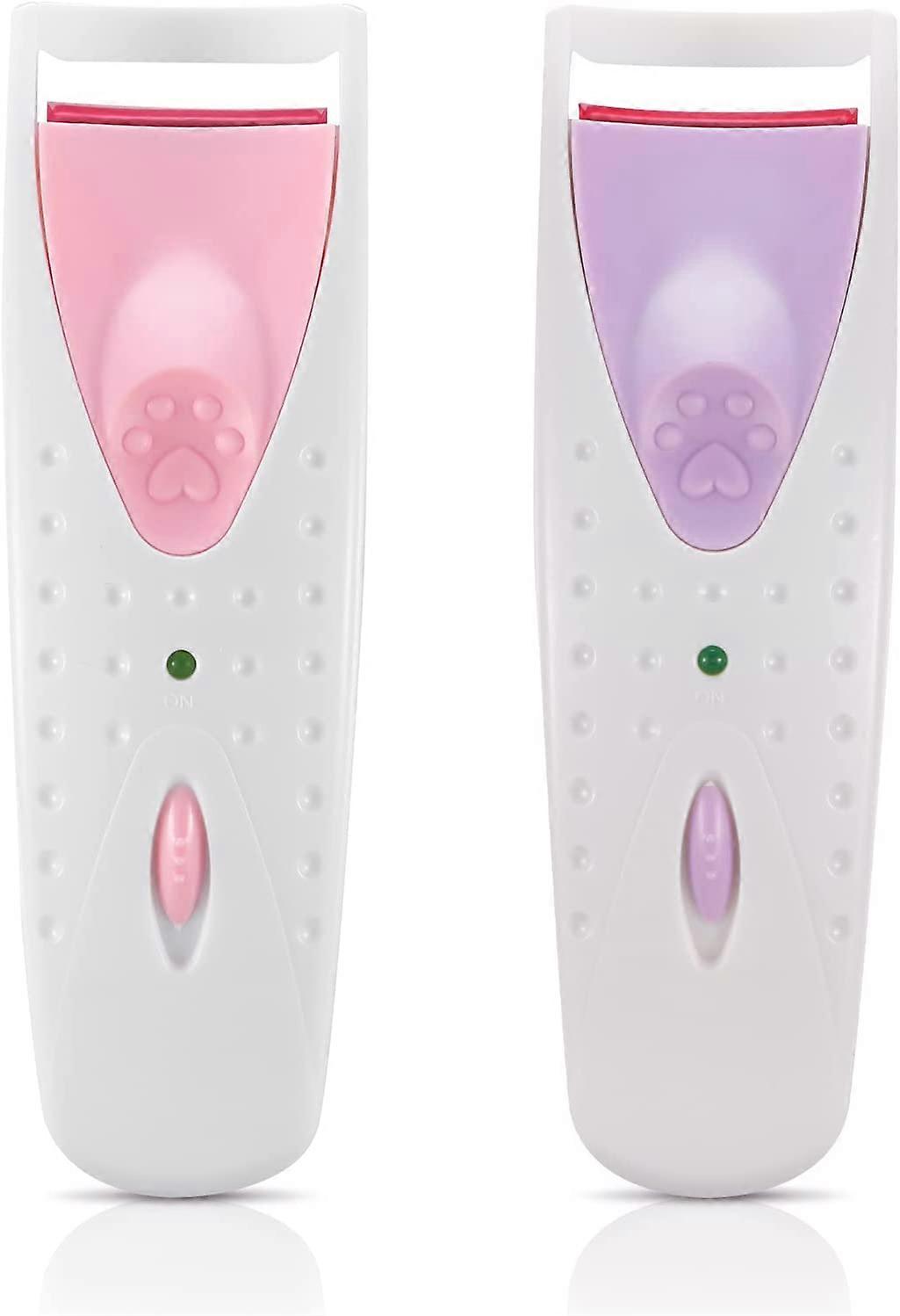 Heated Lash Curler with Smart Silicone Heating Pad