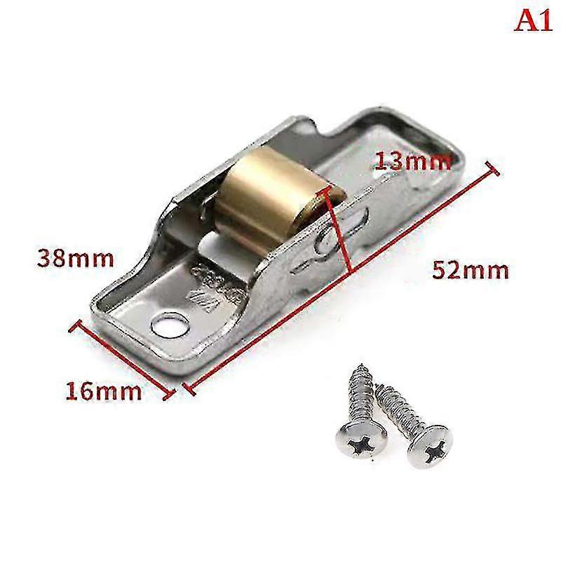 Glidehjul Ruller Heavy Mute Rustfrit stål Skydedør Lejeruller