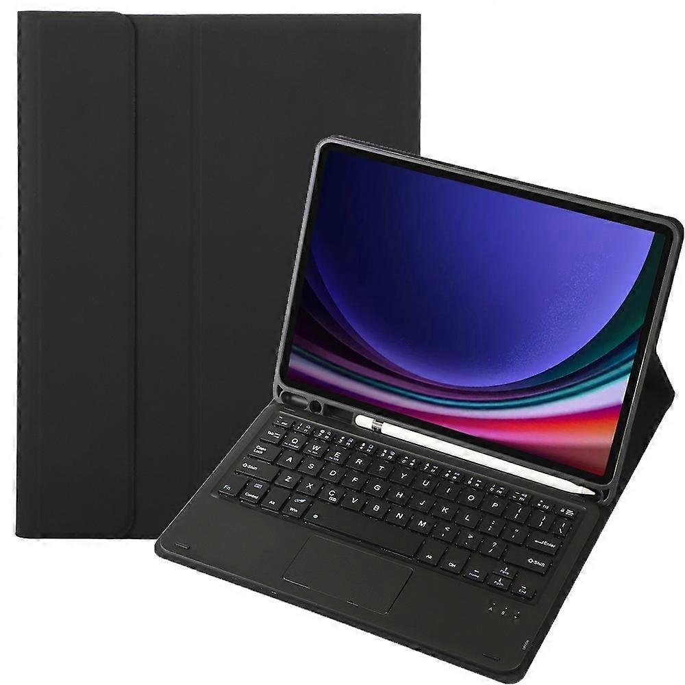 Bluetooth Keyboard Leather Case For Samsung Galaxy Tab S9 FE