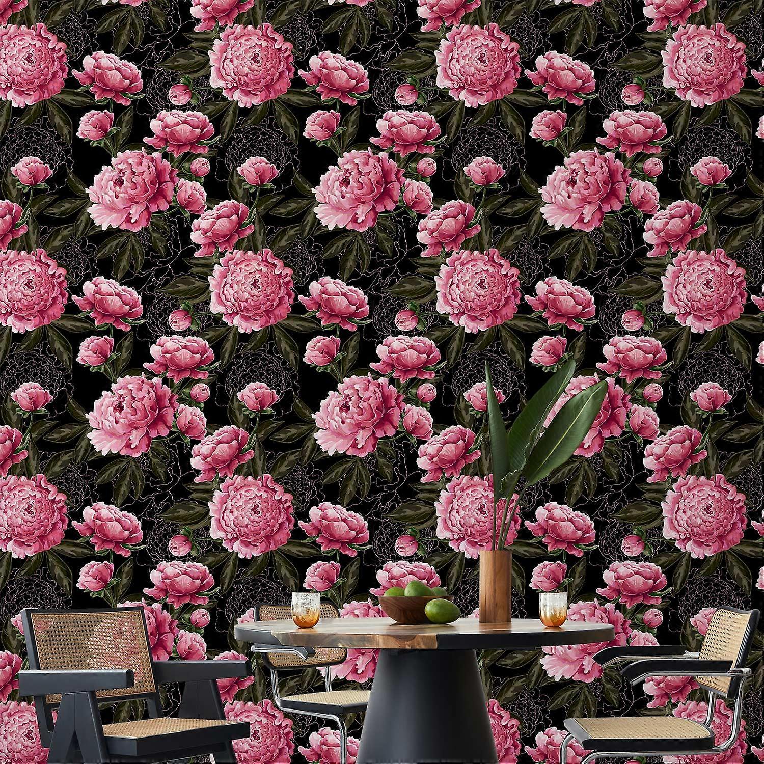 Baggrund - Overdådige blomster