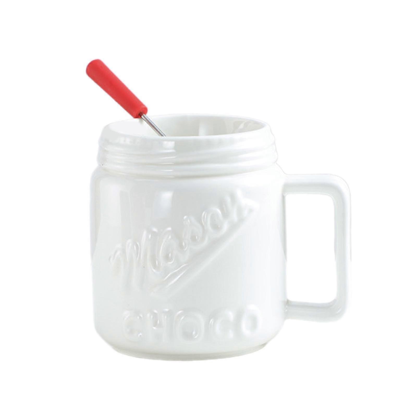 Σοκολάτα Fondue Pot Μαγειρικά σκεύη Τυρί Fondue Cup για πάρτι επετείου Δείπνο λευκό