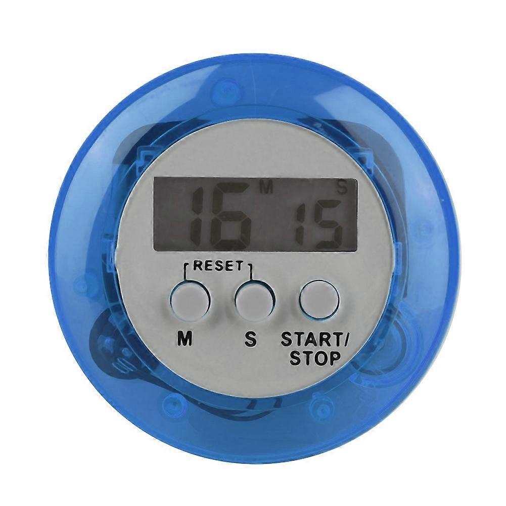 60minutes Electronic Kitchen Cooking Timer Count Down Reminders Loud Alarm Clock(Blue)