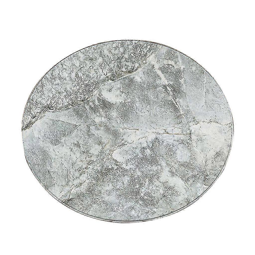 Fashion Pattern Round Flannel Bathroom Kitchen Carpet 60cm