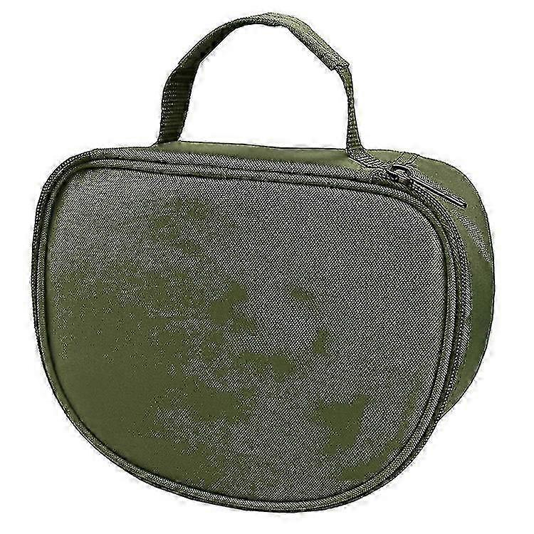 Tragbare Angelrollentasche, Armeegrün, 1 Stück