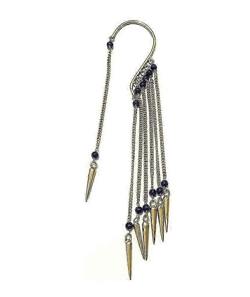 Boho Earcuff With Beads Spikes 67244