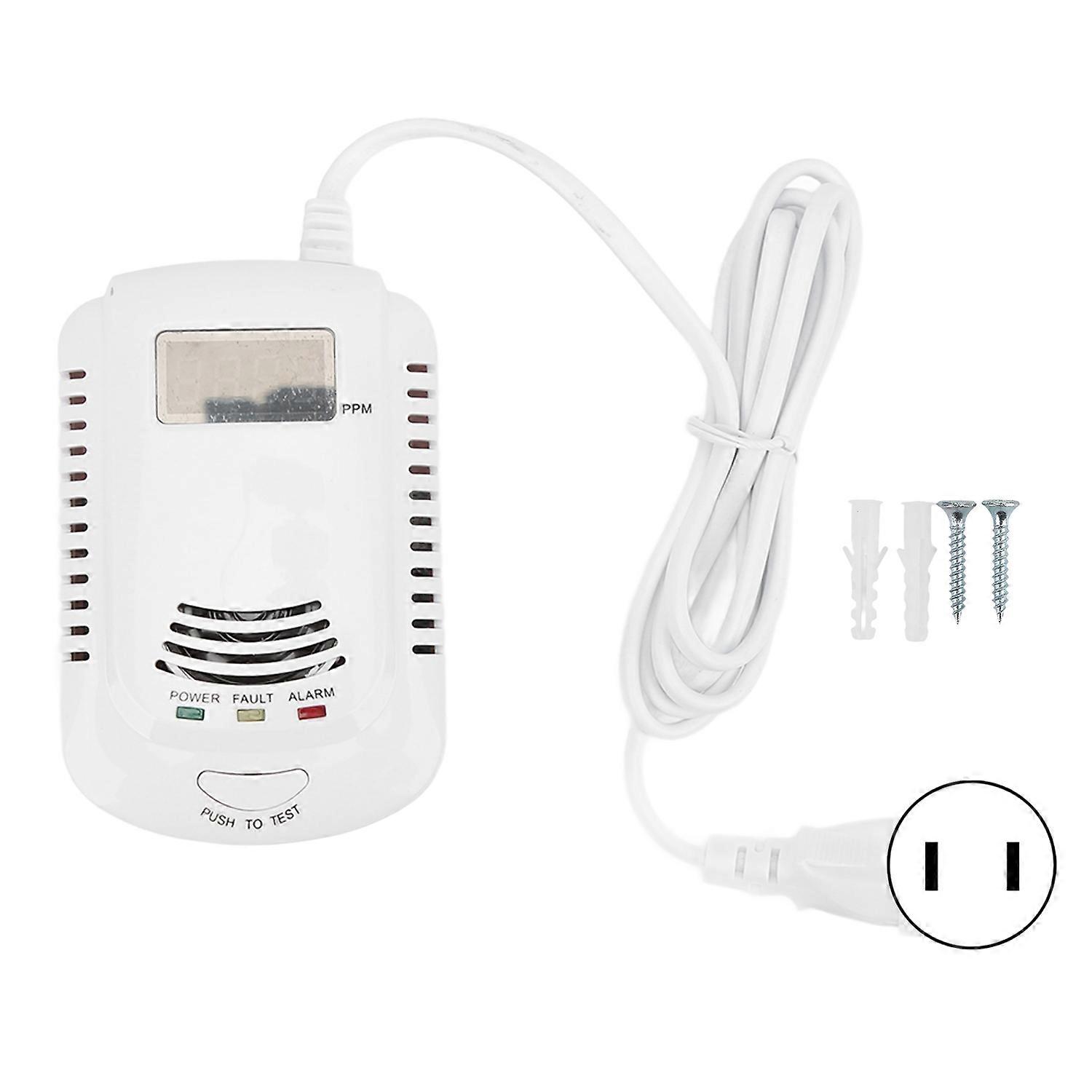 Gas Detector Reliable Performance Intelligent Voice Alarm High Stability Combustible Gas Monitor 90‑