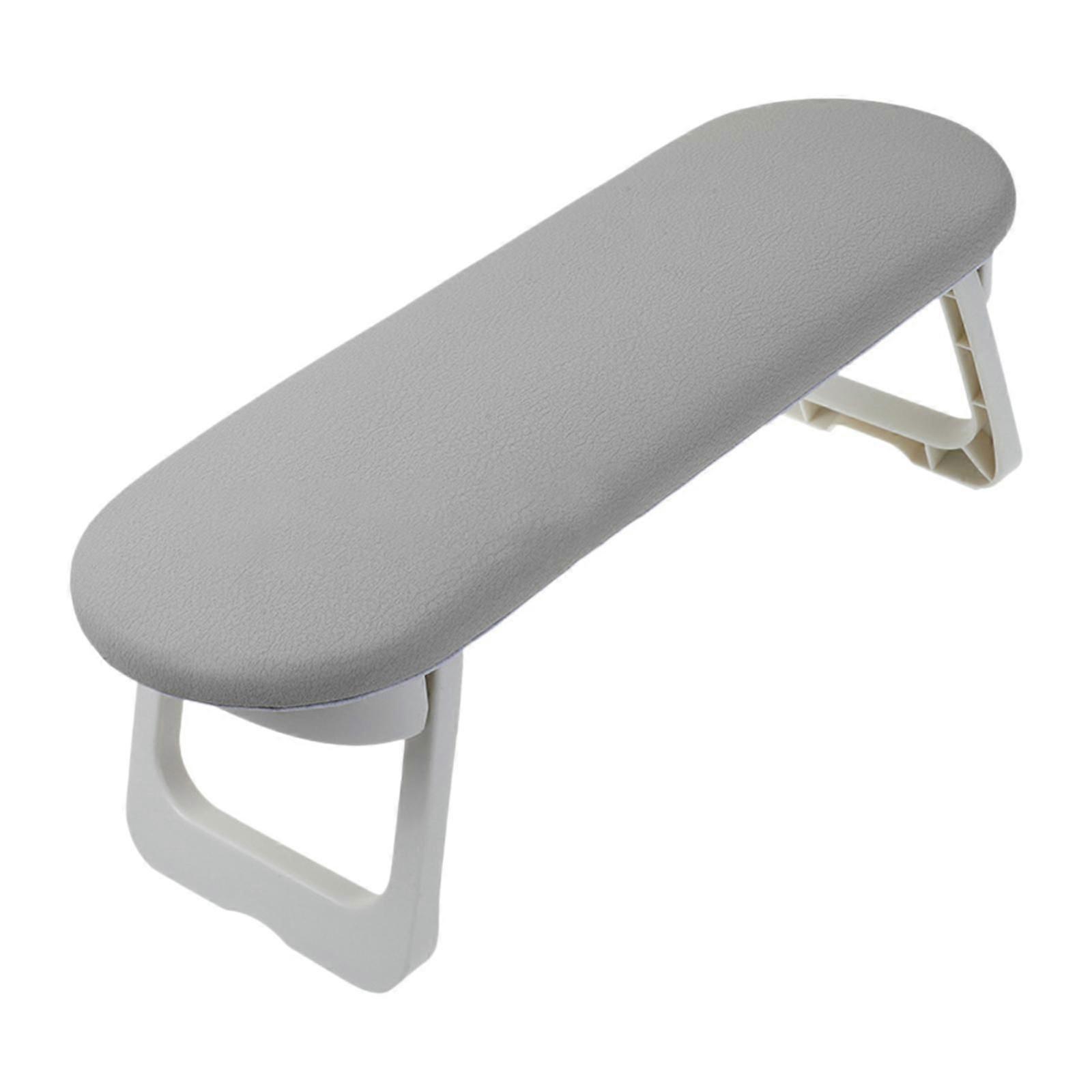 Nail Arm Rest Foldable Manicure Hand Rest for Table Home Nail Technician Use Gray