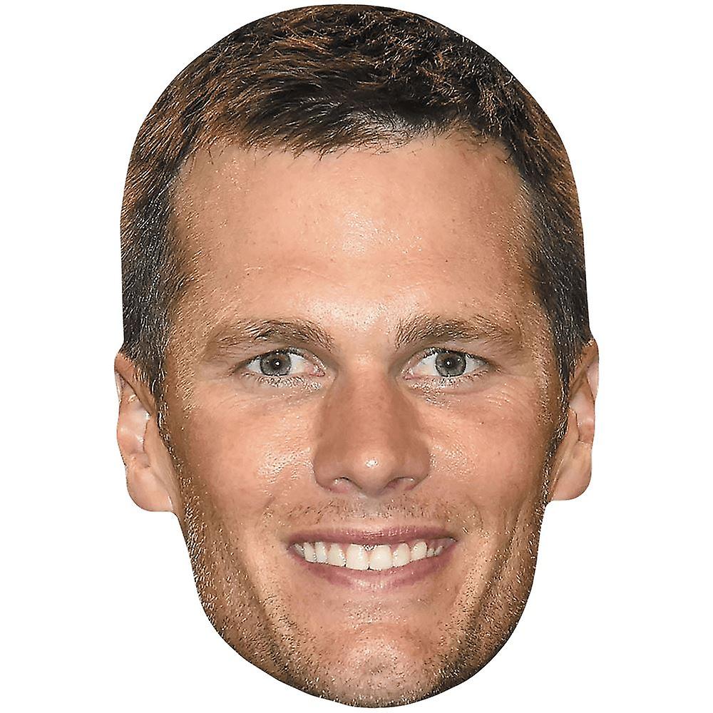 Tom Brady (Stubble) Big Head. Larger than life mask.