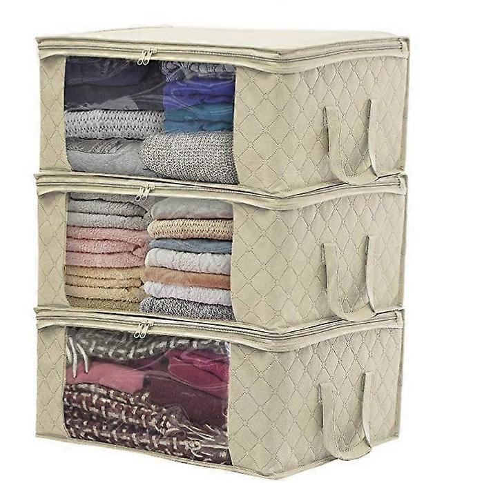 Beige non-woven dammpåse Mått