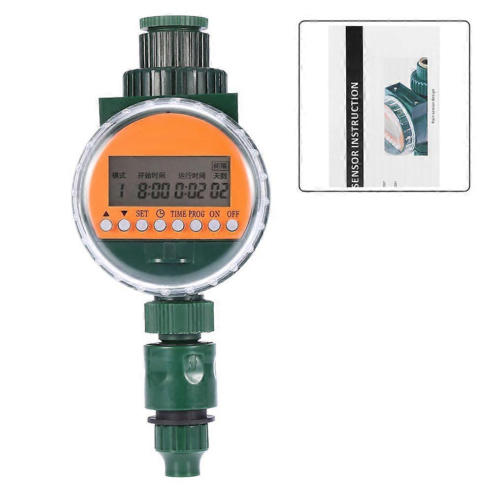 Auto Digital Electronic Hose Water Timer LCD Display Outdoor Garden Irrigation Controller