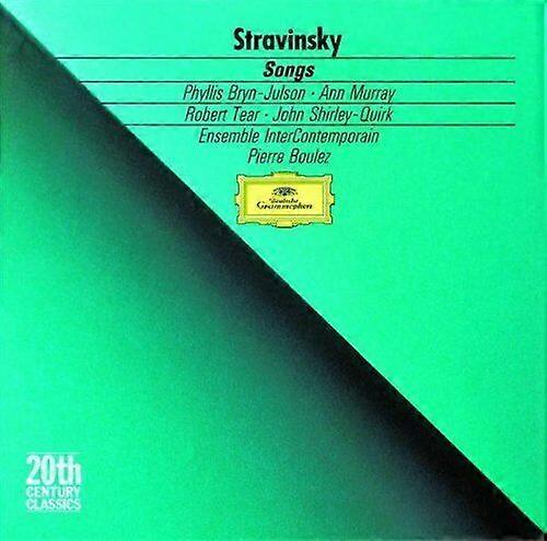 Stravinsky Songs Lieder CD - As New