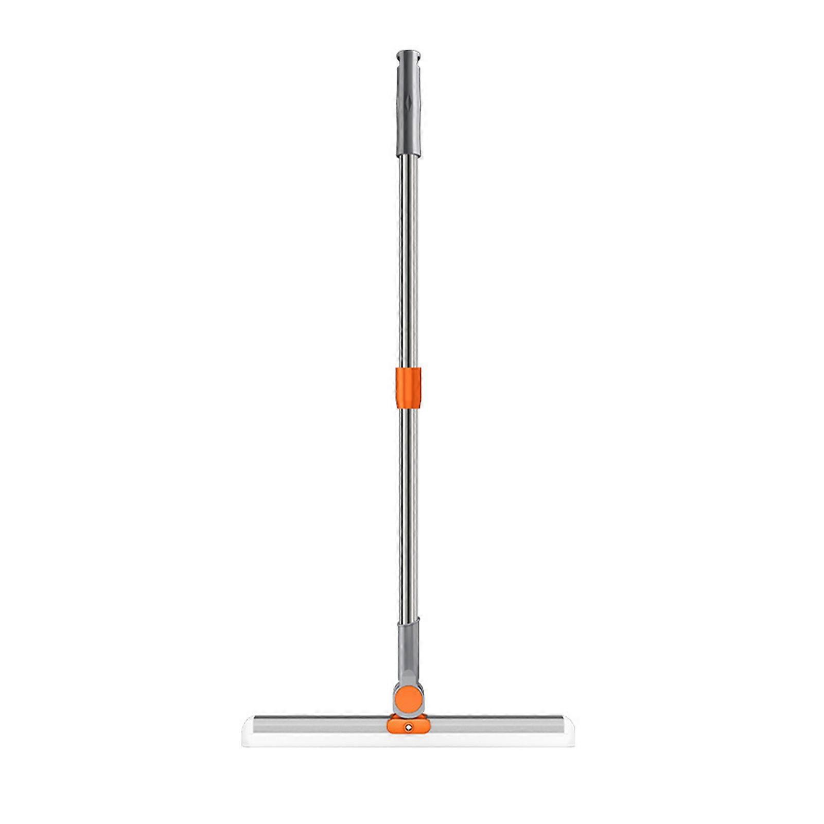 Floor Squeegee Broom Multifunction Long Telescopic Handle Floor Squeegee Scrubber for Shower Bathroom Window