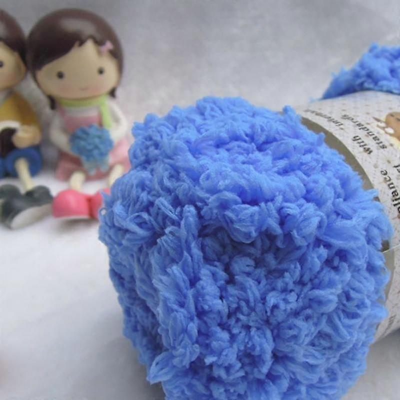 Top Quality 50g Knitting Soft Smooth Yarn Yarn Baby Wool Yarn Thick Fiber Velvet Hand Knitting Wool Crochet Yarn for DIY Sweater 50g