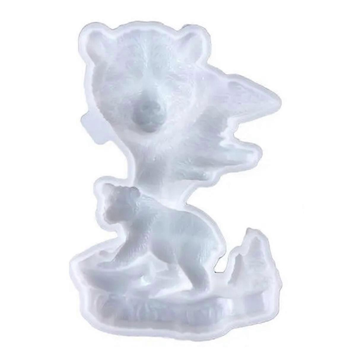 Animal Silicone Molds for Crafts Epoxy Resin Molds Animal 3D Silicone Mold Lively Handmade Reusable