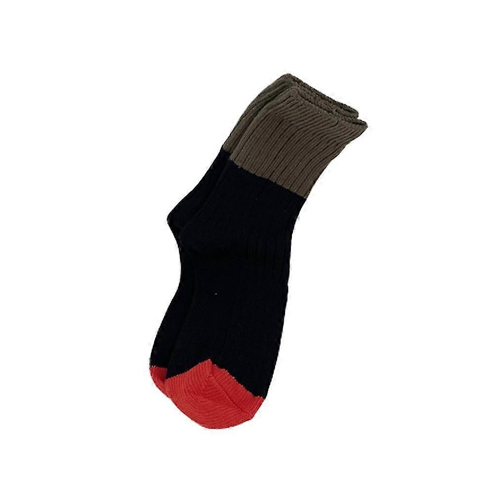 Coloured Patterned Cotton Socks Ladies' Casual Sailor Socks