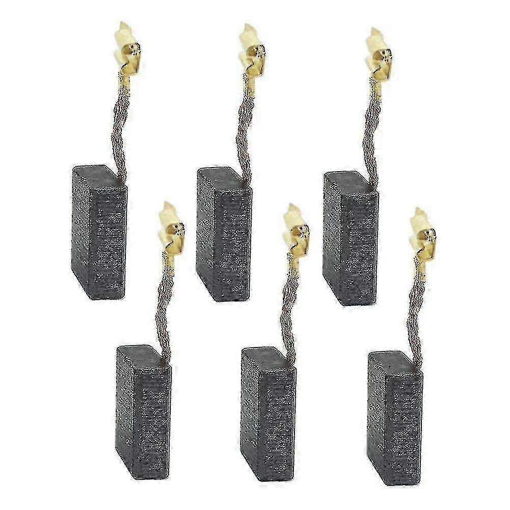 6-pack Replacement Carbon Brushes for Makita Cb-318