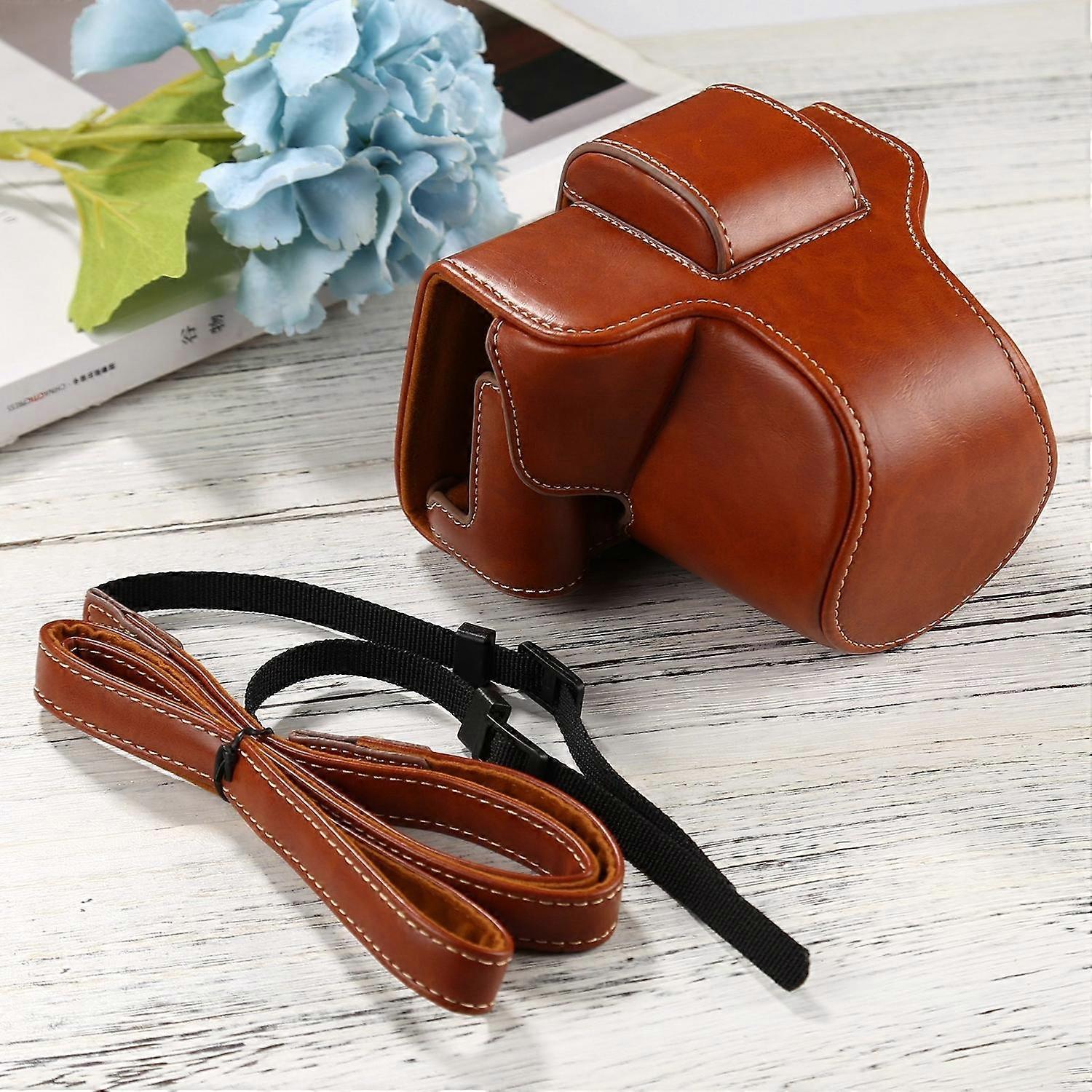 PU Leather Camera Full Body Case for FUJIFILM X-T200