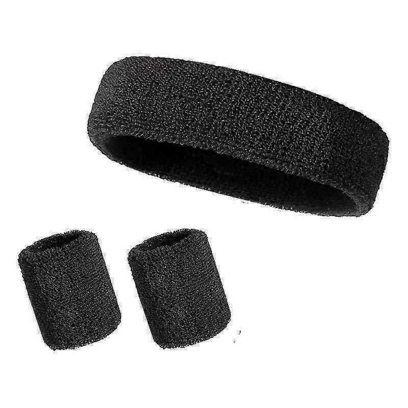 3PCS/set ελαστικές αθλητικές ζώνες ιδρώτα για άνδρες και γυναίκες για γυμναστήριο που τρέχει τένις αναπνεύσιμο πλέγμα υπαίθρια