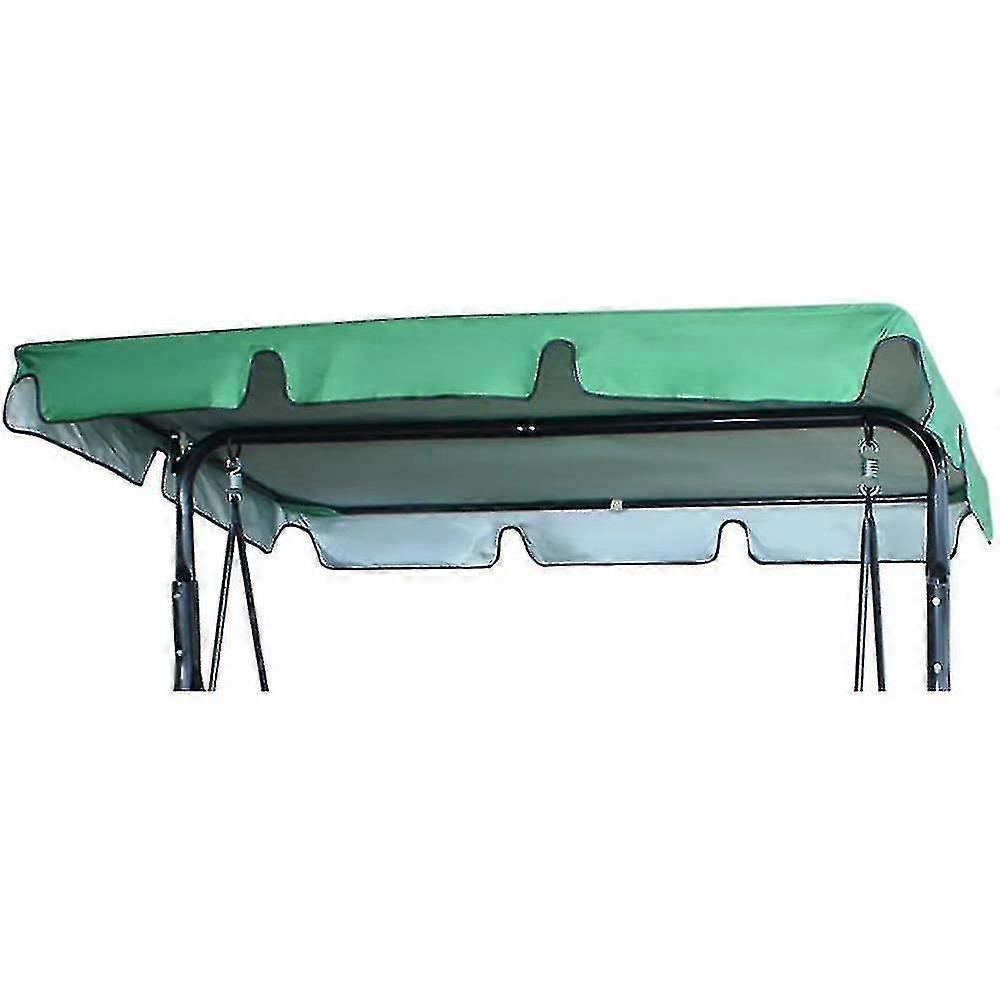 交換用キャノピー、防水ガーデンスイングチェアキャノピーカバー、2&3シーターハンモックカバートップ