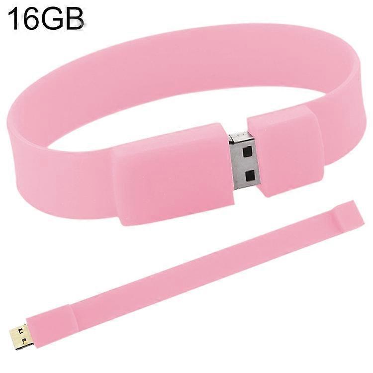 16GB Silicon Bracelets USB 2.0 Flash Disk