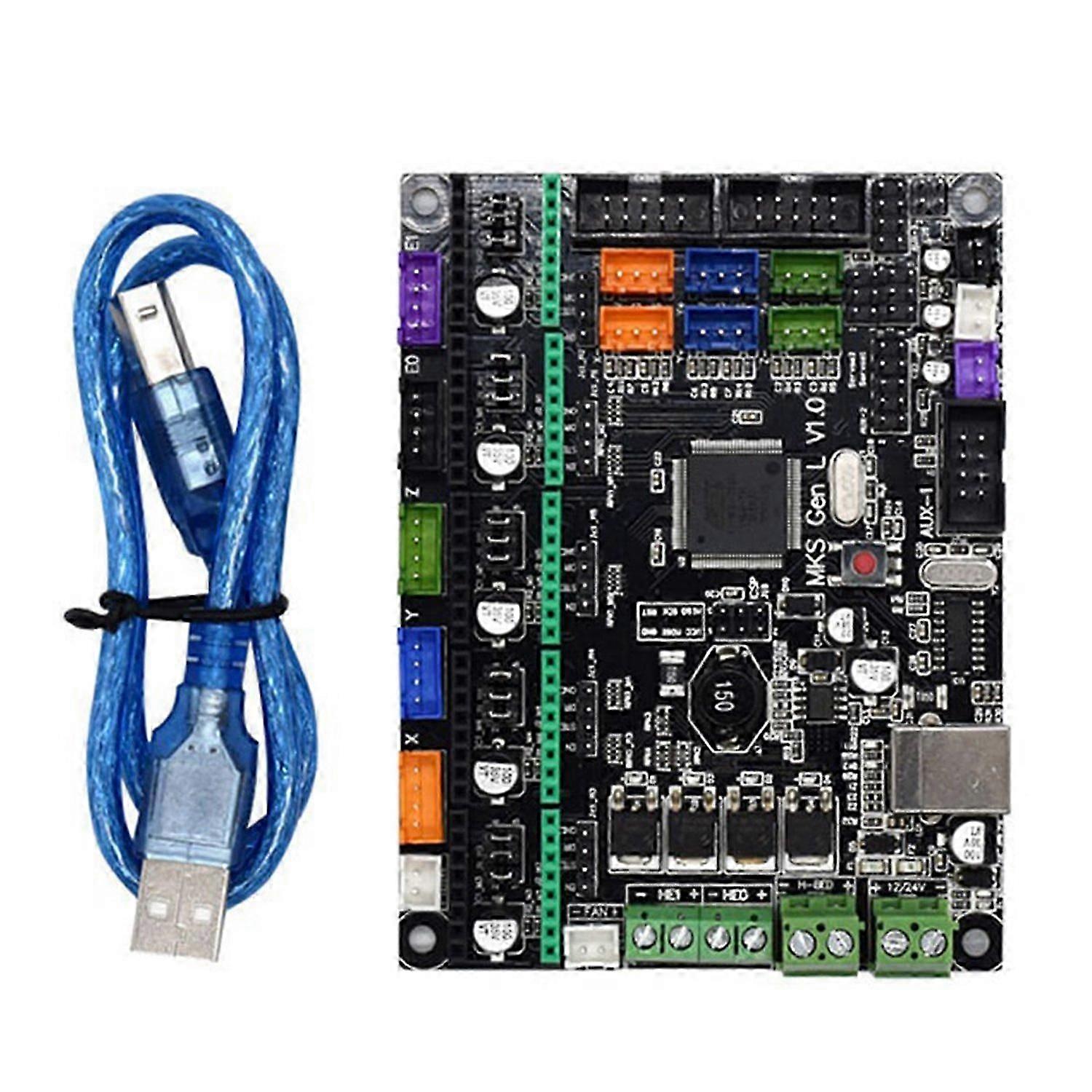 3D Printer Motherboard for MKS Gen-L V1.0 Control Board Compatible with Ramps Open Source