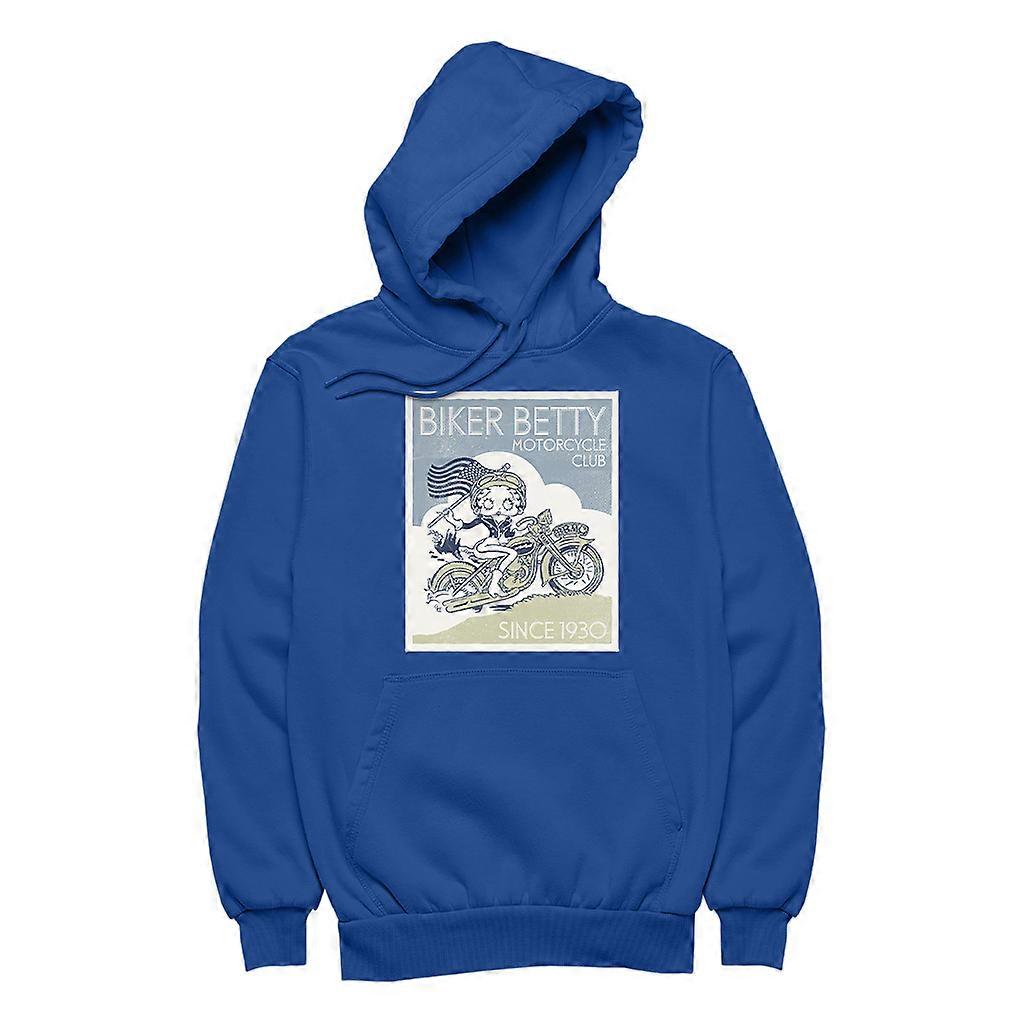 Betty Boop Biker Betty Club Men's Hooded Sweatshirt