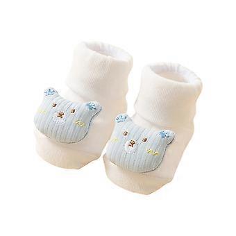 Suole morbide Scarpe da passeggio per bambini in cotone pettinato Scarpe da passeggio comode da indossare per neonati e bambini piccoli fino a 3 anni S