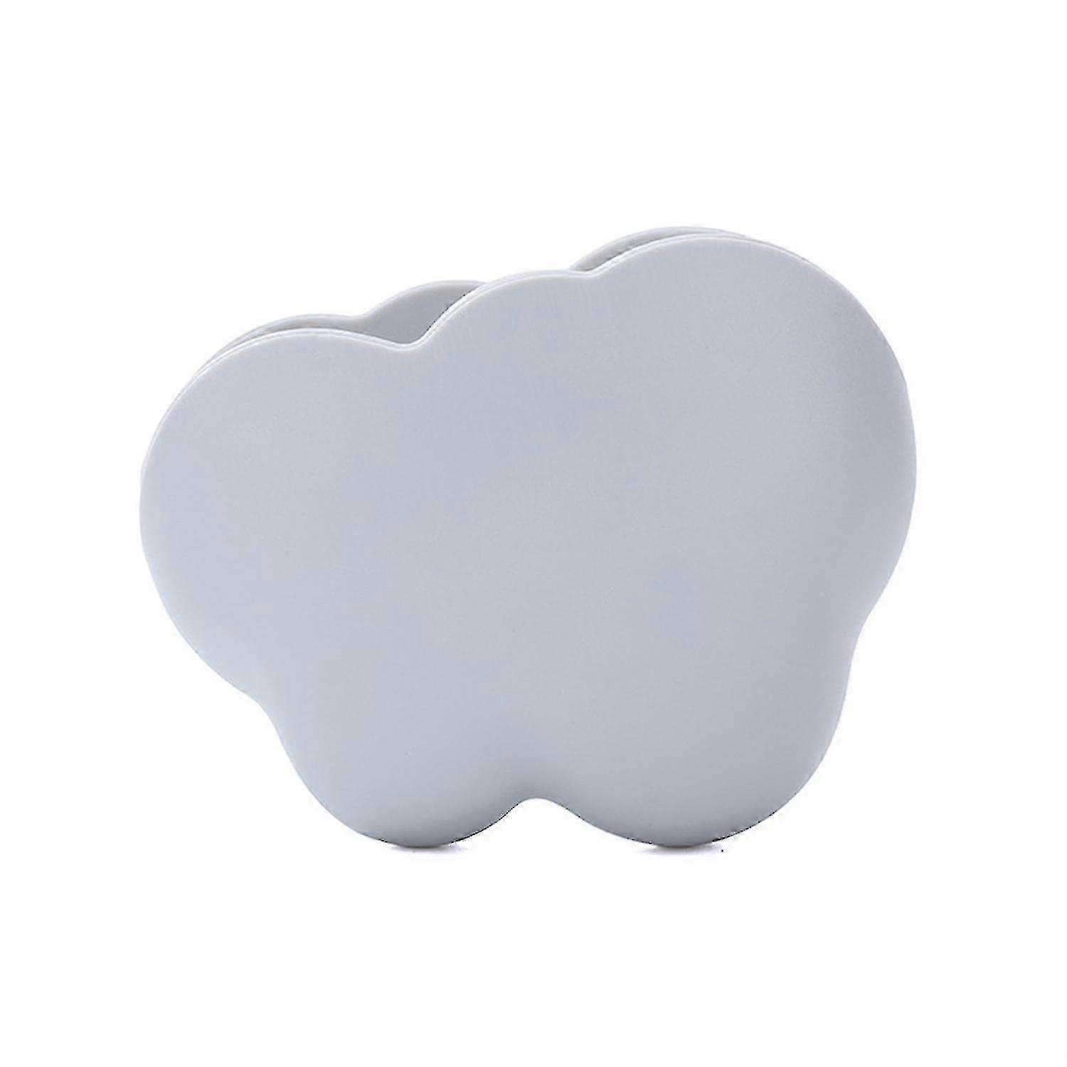 Storage Box Wall Mounted Self Adhesive Plastic Cloud Shape Hanging Empty Remote Control Holder House