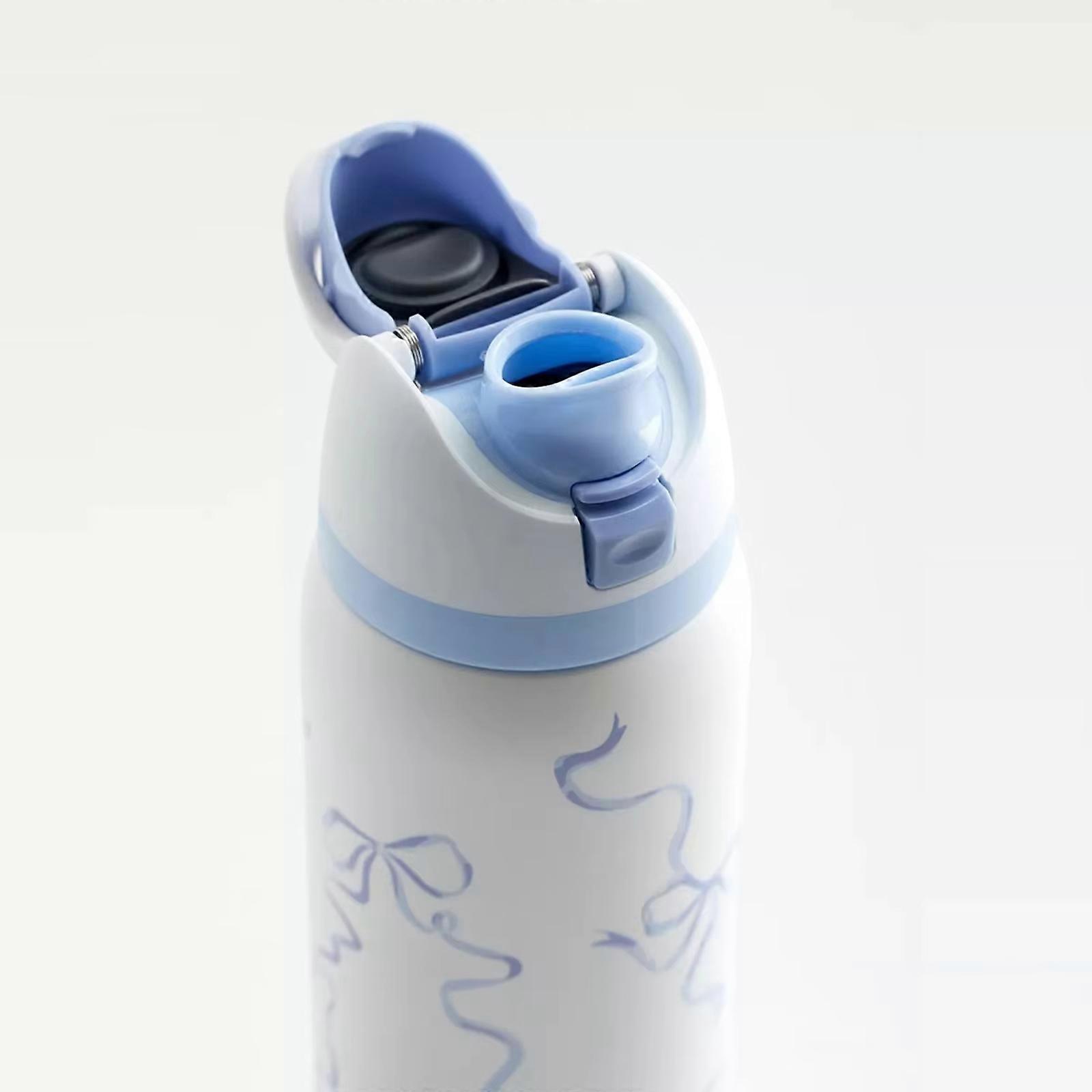 Bottiglia Termica 32 Oz Owala Urban Outfitters – Blu Con Fiocco – Tappo A Vite FreeSip
