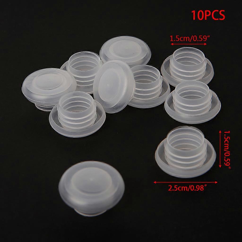 10PCS Home Brew Beer Stoppers plastic Plug Kitchen Bar Tool Saver Sealer  White