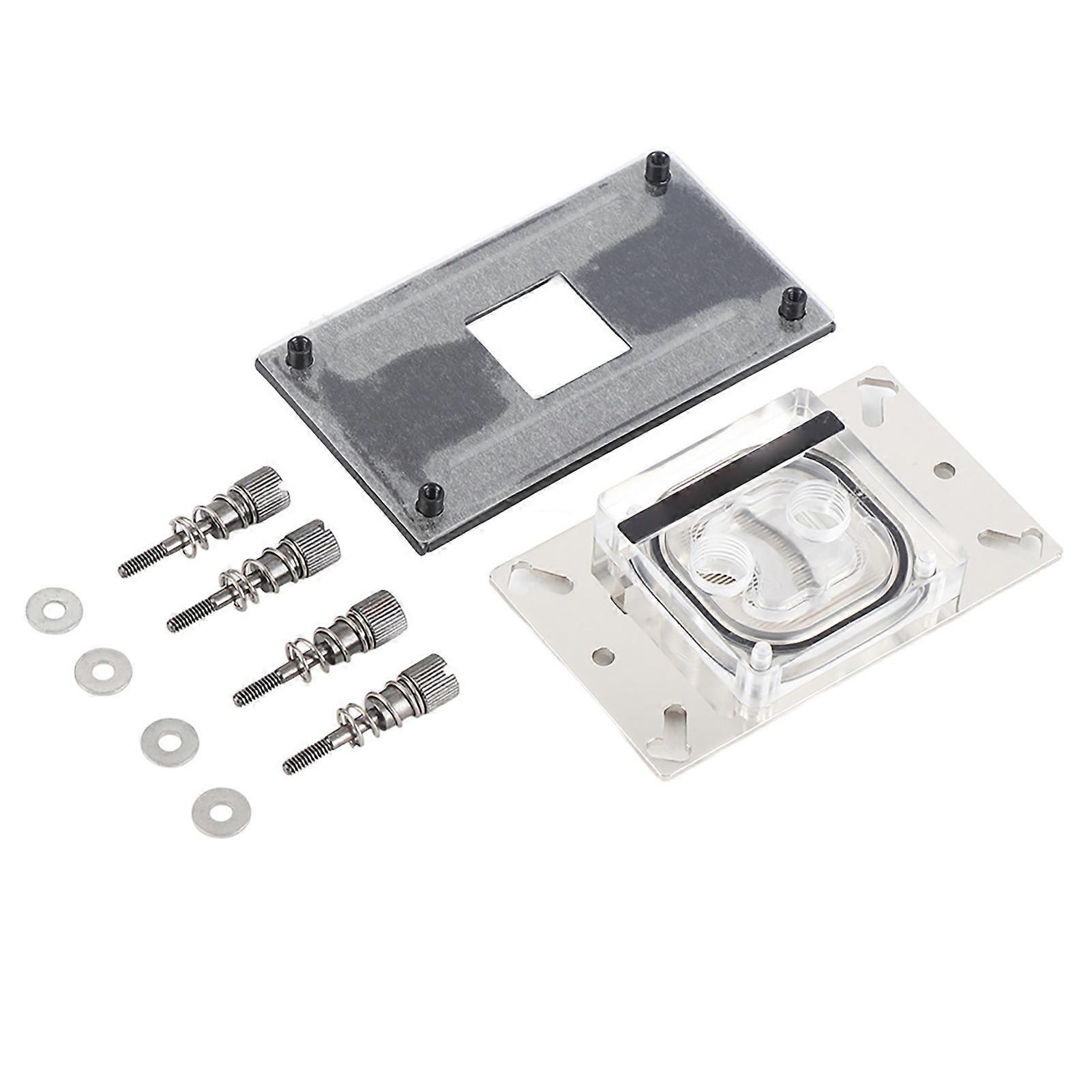 Computer CPU Water Cooling Block Waterblock Copper Base with Micro Channel