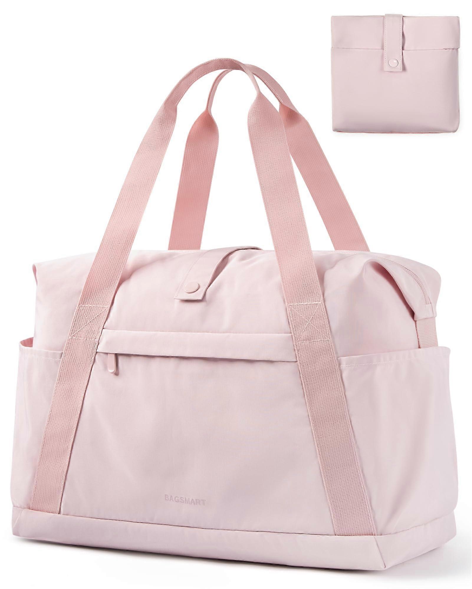 Foldable Gym Tote Bag for Overnight Travel, Lightweight Waterproof Material, Large Capacity, Versatile Design