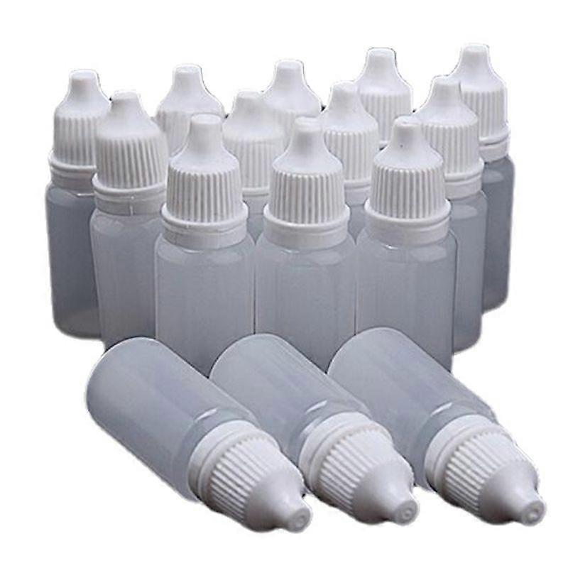 5PCS Refillable Eye Liquid Bottles in Assorted Sizes 3ML/5ML/10ML/15ML/20ML/30ML/50ML Squeezable Plastic for DIY Painting